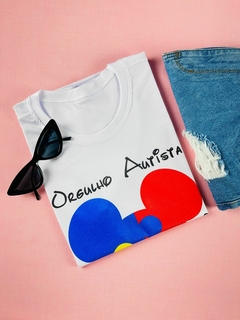 T-shirt Canelada Orgulho Autista