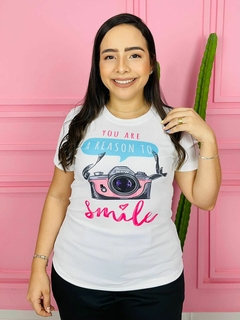 T-shirt Canelada Smile - comprar online