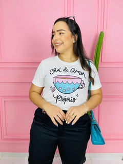T-shirt Canelada Chá de amor próprio - loja online