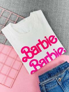 T-shirt ribana canelada Barbie - comprar online