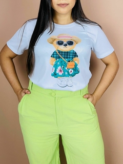 T-shirt Canelada Ursinha Fashion - comprar online