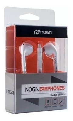 Auriculares Celular In Ear Manos Libres Noga Ng 5448 Control