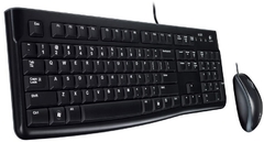 Combo Logitech Teclado Y Mouse Mk120 Black 920-004428