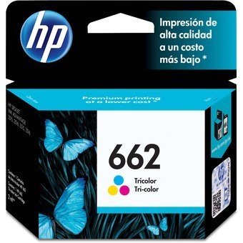 Cartucho Negro HP 662 Original Color - comprar online