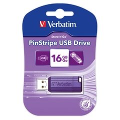 PEN DRIVE 16 GB SLIDER NEGRO 98696 VERBATIM