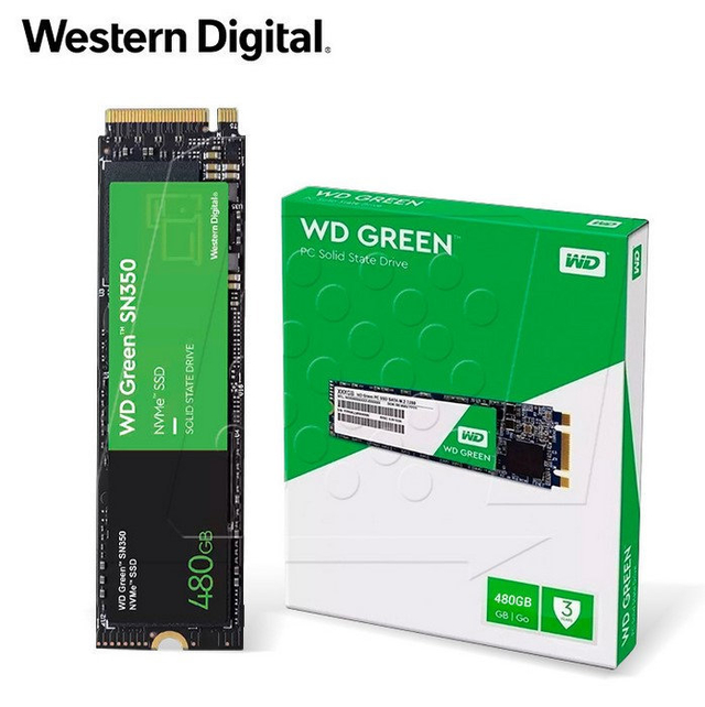 Disco Solido Ssd 480gb Western Digital Green Sn350 M2 Nvme