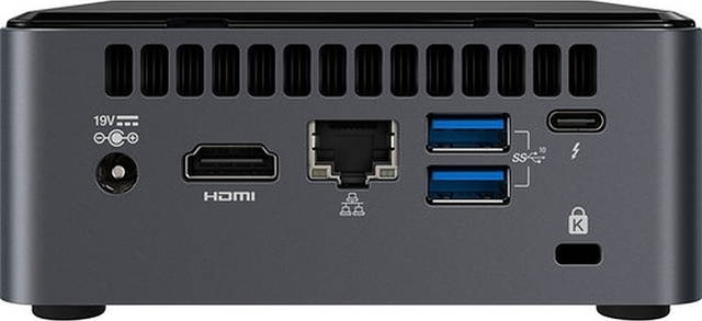 Intel NUC i3 Mini PC Kit Dual RAM Slots 2.5 in HDD SSD + M.2 PCIe HDMI 2.0b USBC, NUC10i3FNH - comprar online