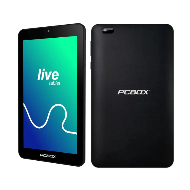 Tablet PCBOX PCB-T732B Live Pantalla 7"" 1024*600, QC, 1GB + 16GB Cam 0,3 + 2MP.