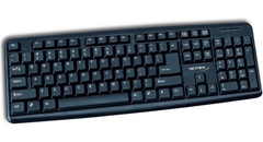 Teclado Standard Clasico Usb Negro Netmak Nm-kb586u