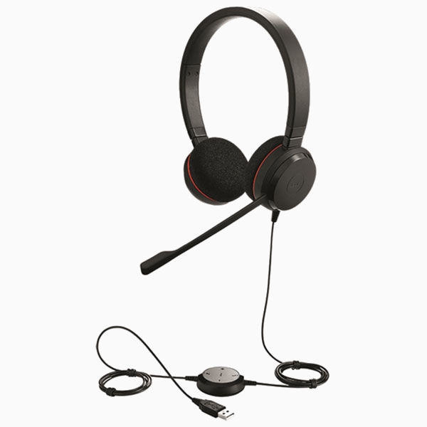 Auriculares Jabra Evolve 20 MS Stereo black