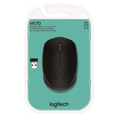 Mouse inalámbrico Logitech M170 negro Mouse inalámbrico Logitech M170 negro Nuevo