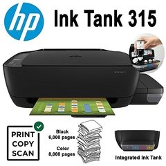 Impresora Multifuncion Hp 315 Z4b04a Sistema Continuo