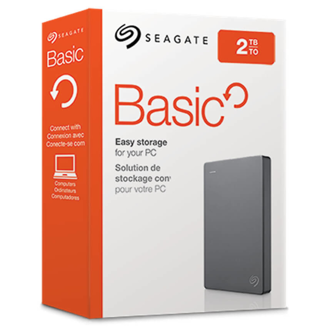 Disco Externo Seagate Basic 2tb