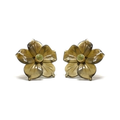 Brinco Flor Peridoto - comprar online