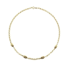 Colar choker boca