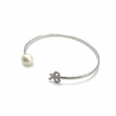 Bracelete pérola e laço - comprar online