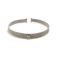 Bracelete ponto de diamante