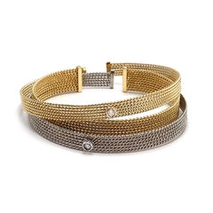 Bracelete ponto diamante - loja online