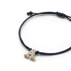 Pulseira letra A - comprar online