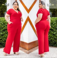 Macacão Longo Pluz Size Adriana - 4 Meninas® Plus Sise +