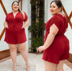 Macaquinho Curto Plus Size Tatiana L - loja online