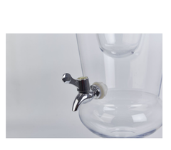 Dispenser vidrio c/enfriador (p hielo) 23x62cm - comprar online