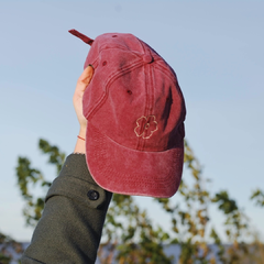 Gorra flor bordo - comprar online