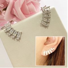 Brinco Ear Cuff Baguete