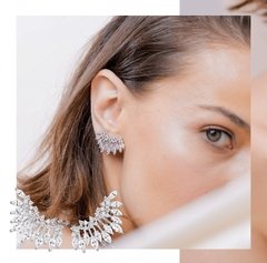 Brinco Ear Cuff Luxo - Banhado no Ouro Amarelo na internet