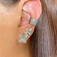 Brinco Ear Cuff Camélias