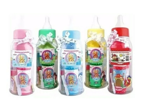 Vaso Bebe Pico De Silicona Asas Y Tapa 300ml Love 9142 Color Azul