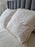 Set x2 almohadones Cuarto de Mandala en relieve 60x60cm con relleno incluido BOHO CHIC