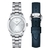 RELOJ TISSOT T-Y LADY CORREA DOBLE ETALICA Y DE CUERO AZUL MOD: T132.010.11.031.00 cod int: 116524