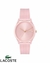 RELOJ LACOSTE CROCODELLE DAMA ROSA COD: 2001305 cod int: 116977