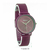 RELOJ TRESSA DAMA COLOR FUCSIA METALICO MOD: SAMY-D2 cod int: 117122