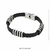 PULSERA DIESEL CUERO TRENZADO CON ACERO MOD: 42618 cod int: 117267