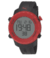 RELOJ PUMA DIGITAL CAJA PLASTICA ROJA CON CORREA DE CAUCHO NEGRA MOD: PU911031005