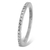 ANILLO CARMIN PLATA 925 SIN FIN CON CUBICS, cod int: 115620