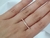 ANILLO PLATA ROSADA, RECTO DOBLE CON CUBICS, COD INT: 115545