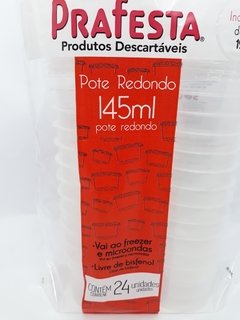 Pote plástico 145 ml