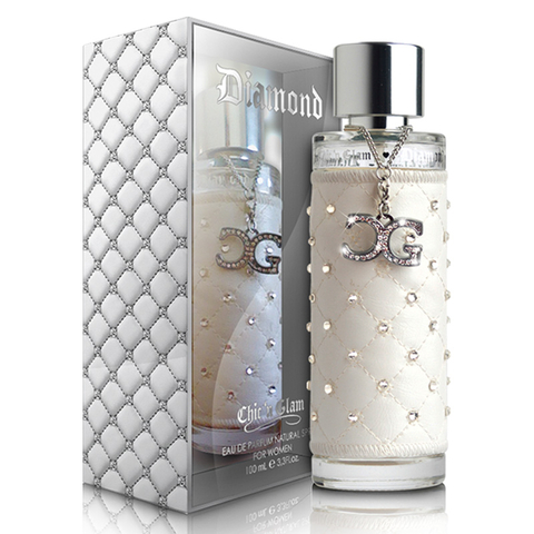 Perfume new brand chic n glam diamond feminino 100 ml NP