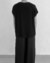 Remera oversize SM negro - MJ2A