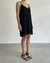 Vestido mostacillas negro - comprar online