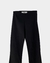 Pant flare bengalina tajo negro - comprar online