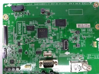 Placa principal tv lg 32lv300c - comprar online