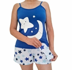 Short Doll Plus Size Blue Star na internet