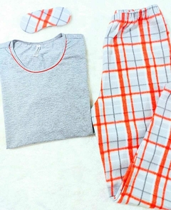 Imagem do Pijama Masculino Longo Blusa Malha com Calça em Soft
