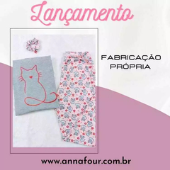 PIJAMA INVERNO GATINHO na internet