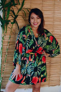 Kimono Midi Flor do Cerrado