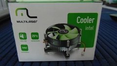 Cooler Para Cpu Intel 775 - Multilaser - Ga043 - Com Fixador - comprar online